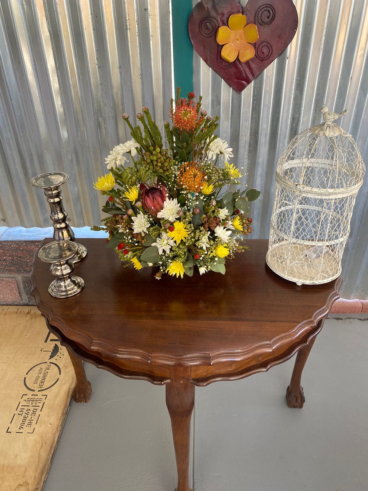 Decor details for a function at Netto's
