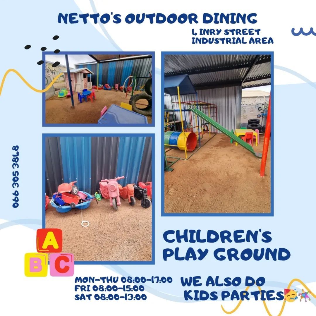 Play area at Netto's